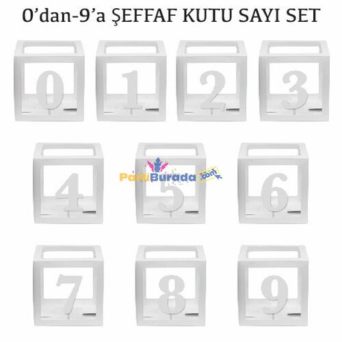 10lu-Seffaf-Kutu-Rakam-Beyaz-0-9-Set