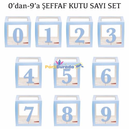 10lu-Seffaf-Kutu-Rakam-Mavi-0-9-Set