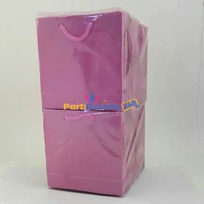 1111-Karton-Canta-50li-Duz-Pembe