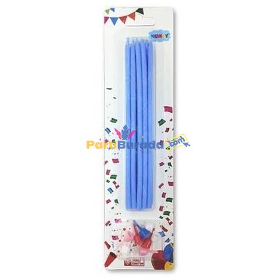 15-Cm-Mavi-Mum-10lu