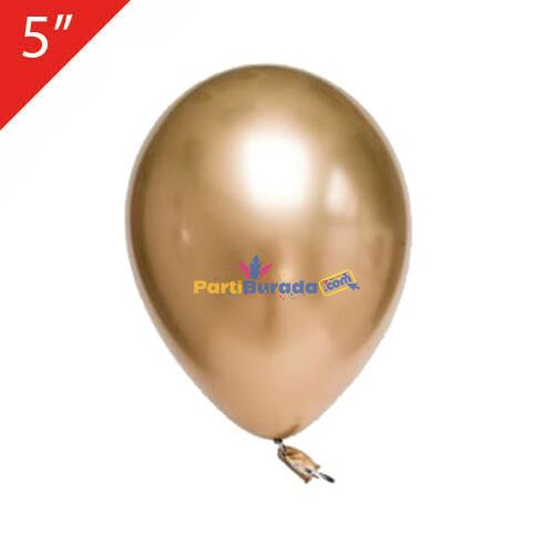 5-Inc-Krom-Balon-Gold-100lu