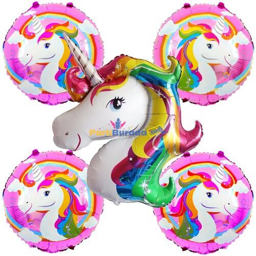 5li-Set-Unicorn-Folyo-Balon