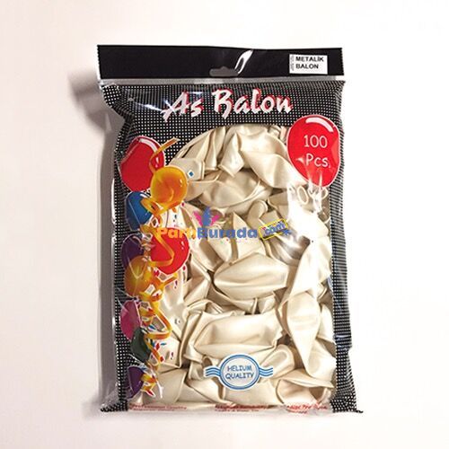 Asbalon-12-Inc-Pastel-Beyaz-Balon