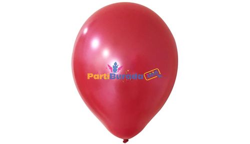 B.E-10-Inc-Metalik-Balon-Kirmizi-100lu