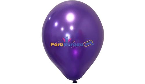 B.E-10-Inc-Metalik-Balon-Violet-100lu