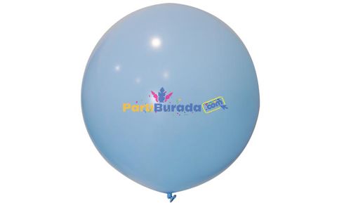 B.E-24-Inc-Makaron-Mavi-Jumbo-Balon-3lu