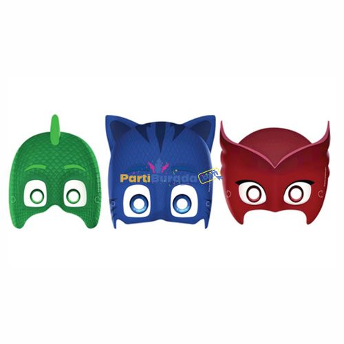 B.E-Lisansli-Pj-Masks-Maske-6li