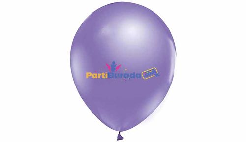 B.E.-12-Inc-Metalik-Acik-Violet-Balon