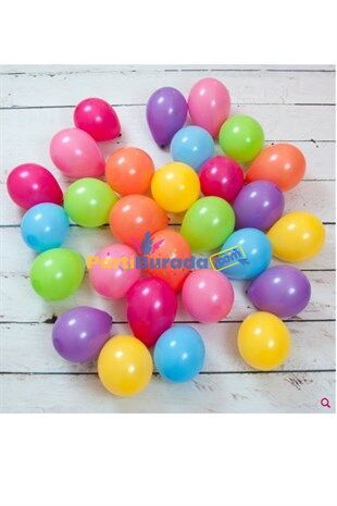 B.E.-6-Inc-Pastel-Karisik-Renk-Balon