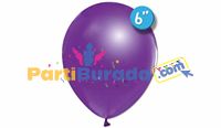 B.E.-6-Inc-Violet-Yuvarlak-Balon