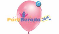 B.E.-6-Inc-Yuvarlak-Metalik-Pembe-Balon