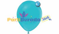 B.E.-6-INC-YUVARLAK-TURKUAZ-BALON