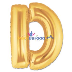 Gold-D-Folyo-Balon-40-Inc-100-Cm