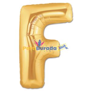 Gold-F-Folyo-Balon-16-Inc