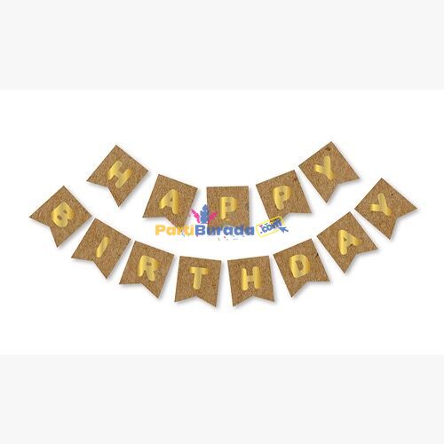 Kraft-Gold-Happy-Yaldizli-Banner