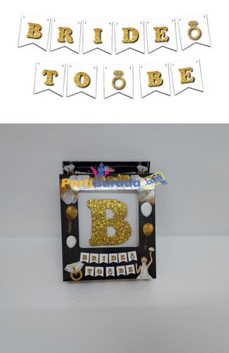 STRAFOR-BRIDE-TO-BE-BANNER-BEYAZ-GOLD